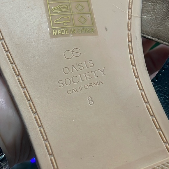OASIS SOCIETY kylie sandal black size 8 - Picture 9 of 9
